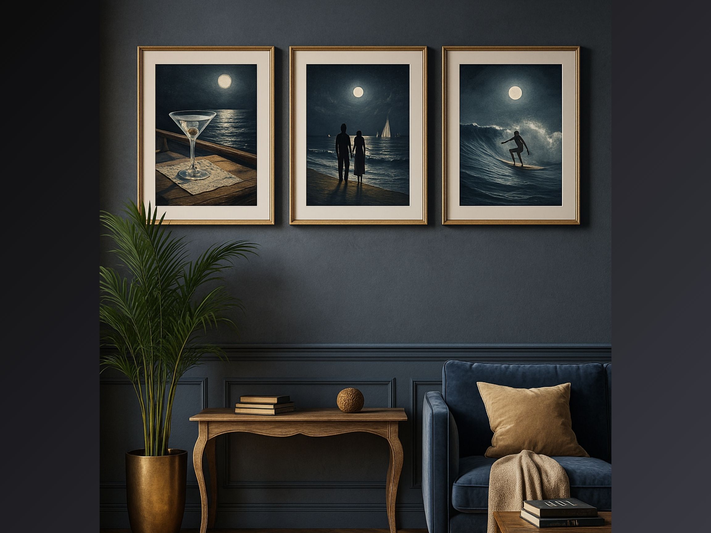 Moonlight Serenades: Styling with Nighttime Art for Mood, Mystery, and Meaning